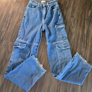 PACSUN (Pacific Sun) 90's Boyfriend Blue Denim Jeans NWOT/SIZE XS